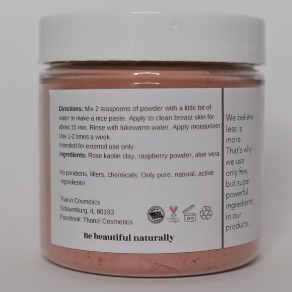 Boobie love breast clay mask w/ raspberries - Picture 2 of 4